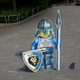 Illustration for article titled 3D Lego Minifig Street Art
